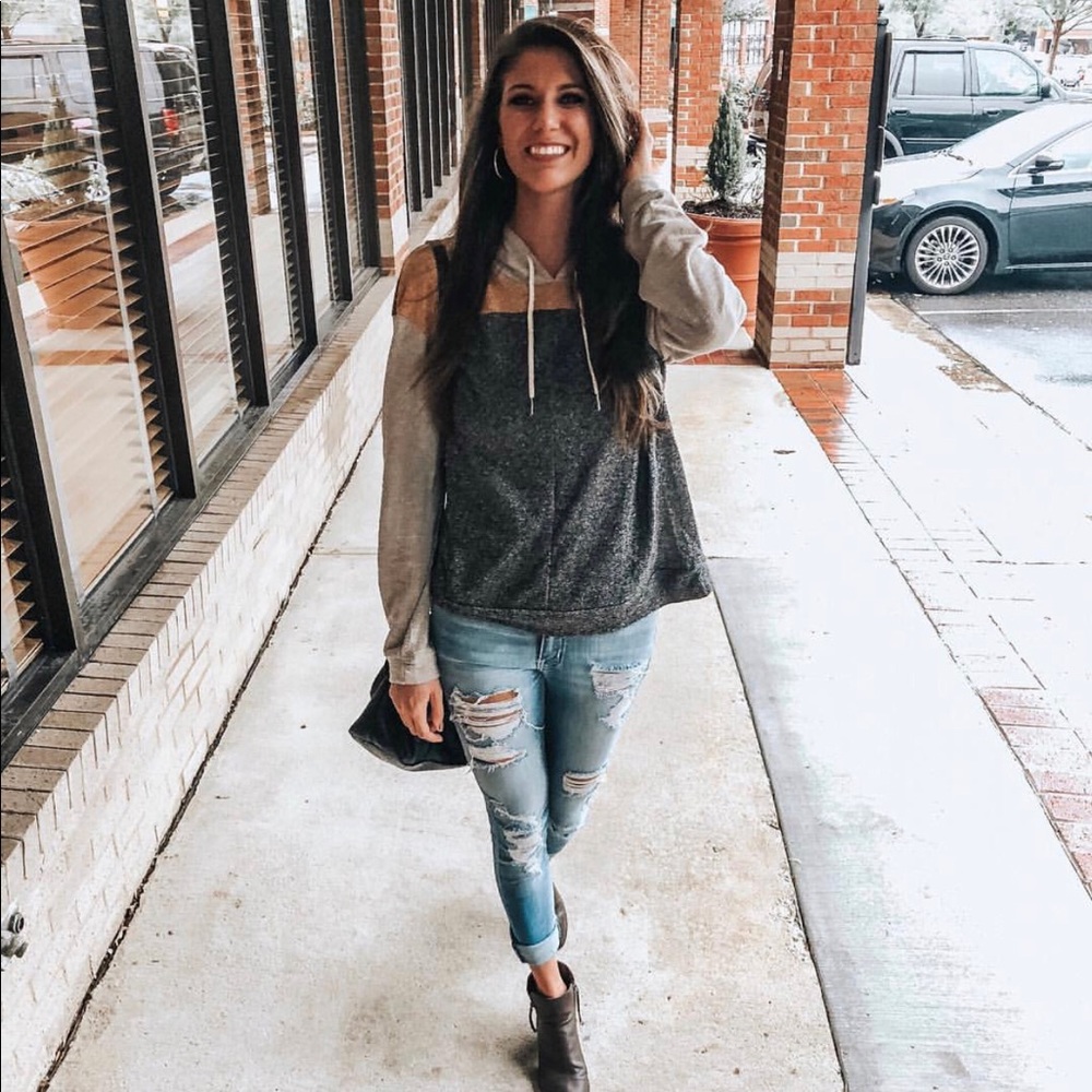 Color Block Hoodie